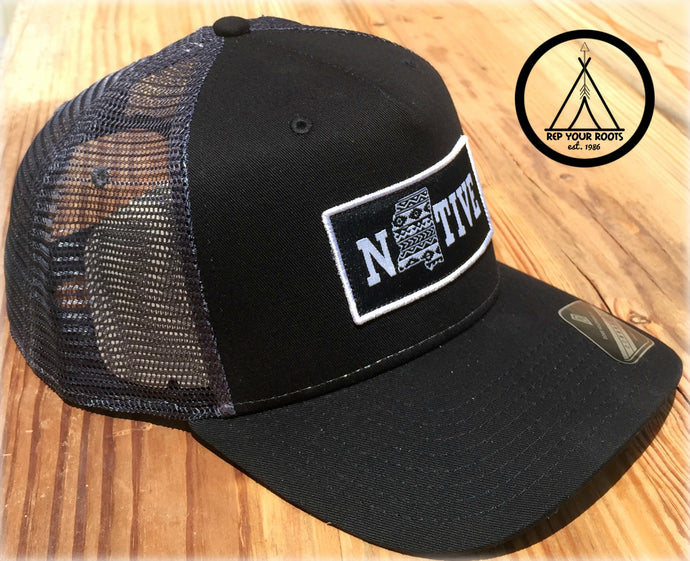 Mississippi Native Hat(Grey/Black)